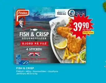 Willys Findus Fiskrätter erbjuda