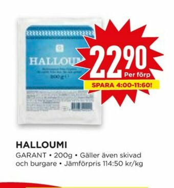Willys Hemma Garant Halloumi erbjuda