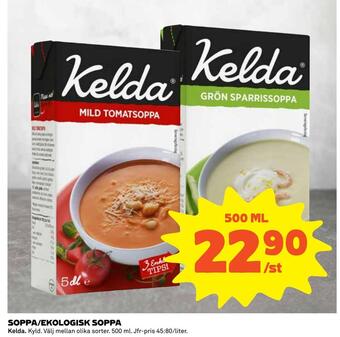 Coop Konsum Soppa/ekologisk soppa erbjuda