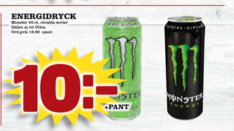 Din Mat Energidryck erbjuda