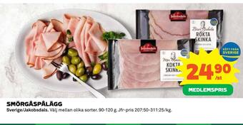 Coop Konsum Smörgåspålägg erbjuda