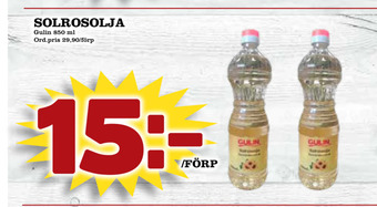 Din Mat Solrosolja erbjuda