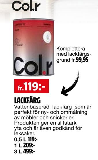 Bauhaus Lackfärg erbjuda
