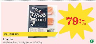 Hemköp Laxfilé erbjuda