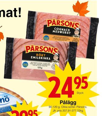 Matöppet Pålägg erbjuda