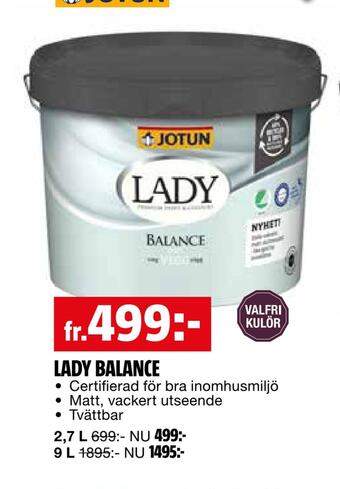 Lady balance
