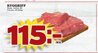 Din Mat Ryggbiff erbjuda