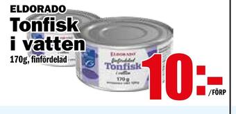 Matdax Tonfisk i vatten erbjuda