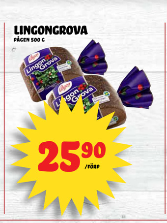 Nelins Lingongrova erbjuda