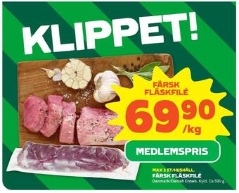 Coop Forum Färsk fläskfilé erbjuda