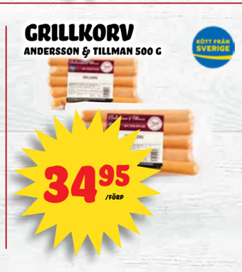 Nelins Grillkorv erbjuda