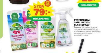 Coop Forum Tvättmedel/ sköljmedel/ fläckspray erbjuda