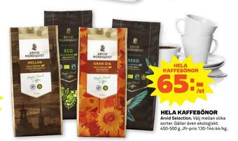 Coop Forum Hela kaffebönor erbjuda