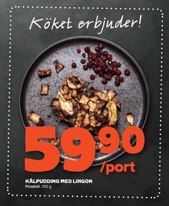 Coop Forum Kålpudding med lingon erbjuda