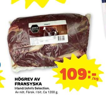 Coop Forum Högrev av fransyska erbjuda