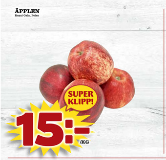 Nya Pulsen Äpplen erbjuda