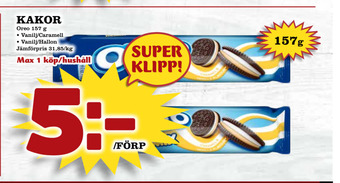 Nya Pulsen Kakor erbjuda