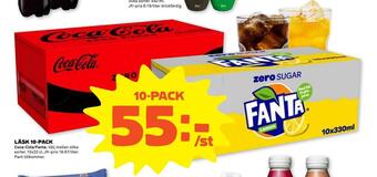 Coop Forum Läsk 10-pack erbjuda