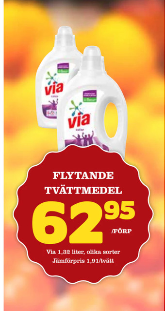 Nya Pulsen Flytande tvättmedel erbjuda