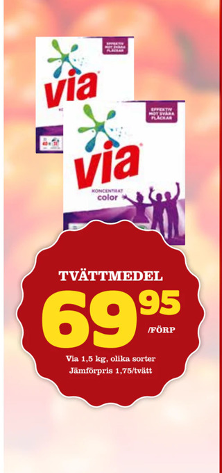 Nya Pulsen Tvättmedel erbjuda