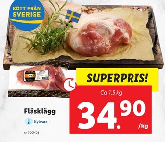 Lidl Fläsklägg erbjuda