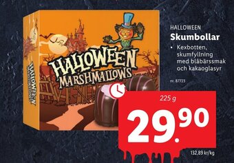 Lidl HALLOWEEN Skumbollar erbjuda