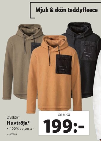 Lidl LIVERGYⓇ Huvtröja erbjuda