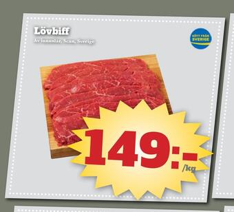 Bonum Matmarknad Lövbiff erbjuda