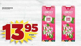 Bonum Matmarknad Fruktdryck erbjuda