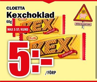 Matdax Kexchoklad erbjuda