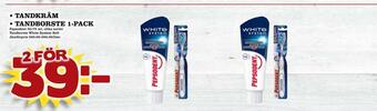 Matdax Tandkräm • tandborste 1-pack erbjuda