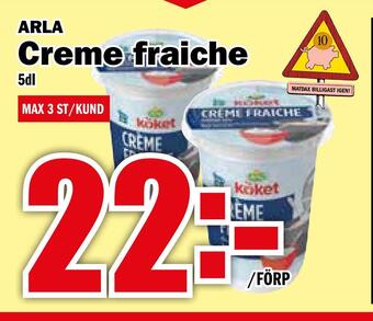 Matdax Creme fraiche erbjuda