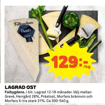 Coop Daglivs Lagrad ost erbjuda