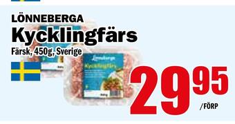 Matdax Kycklingfärs erbjuda