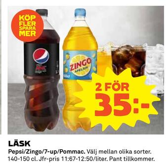 Coop Daglivs Läsk erbjuda