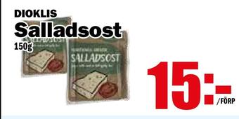 Matdax Salladsost erbjuda