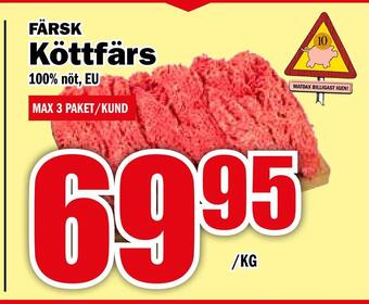 Matdax Köttfärs erbjuda