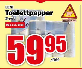 Matdax Toalettpapper erbjuda