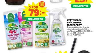 Stora Coop Tvättmedel/ sköljmedel/ fläckspray erbjuda