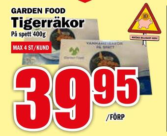 Matdax Tigerräkor erbjuda