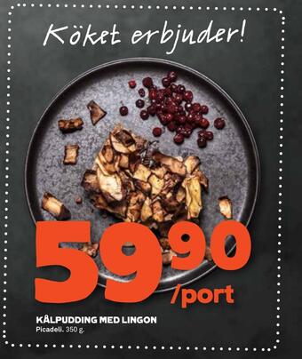 Stora Coop Kålpudding med lingon erbjuda
