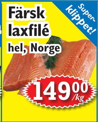 T-jarlen Färsk laxfilé erbjuda