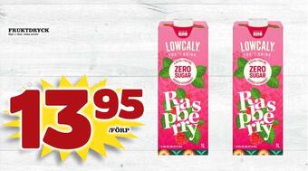 Supergrossen Fruktdryck erbjuda