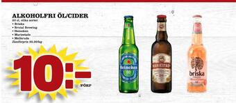 Prisma Mat Alkoholfri öl/cider erbjuda
