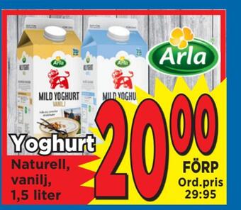 Supergrossen Yoghurt erbjuda