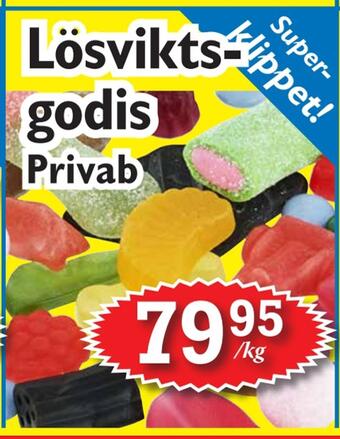 T-jarlen Lösviktsgodis erbjuda