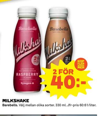 Stora Coop Milkshake erbjuda