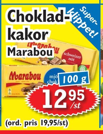 T-jarlen Chokladkakor erbjuda