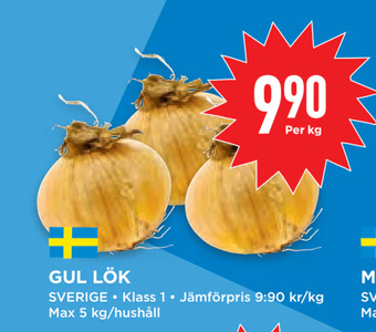 Willys Hemma Gul lök erbjuda
