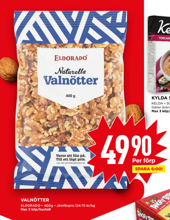 Willys Valnötter erbjuda